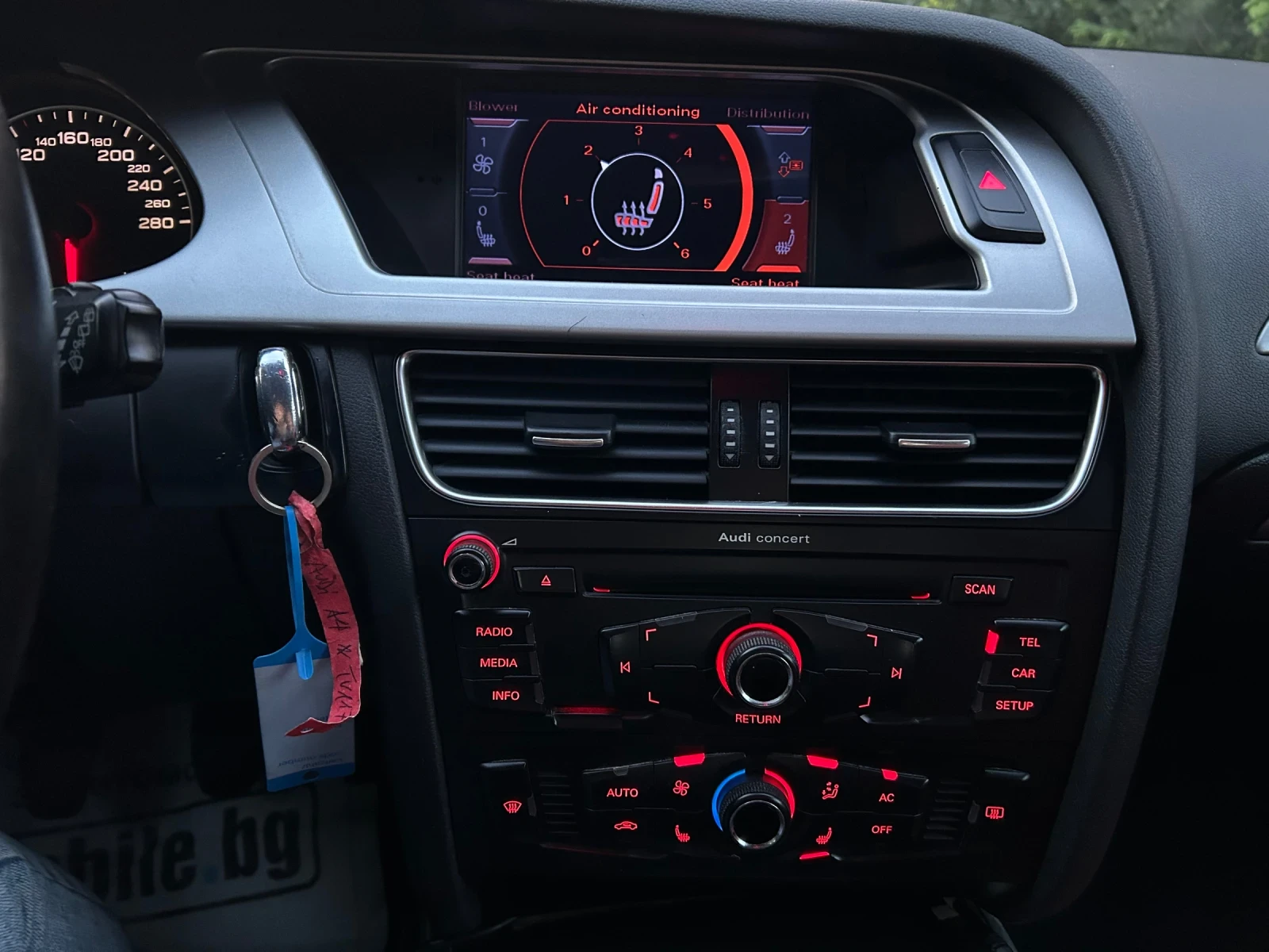 Audi A4 2.0TDi КОЖА NAVI DVD Carplay , снимка 10 - Автомобили и джипове - 55562610