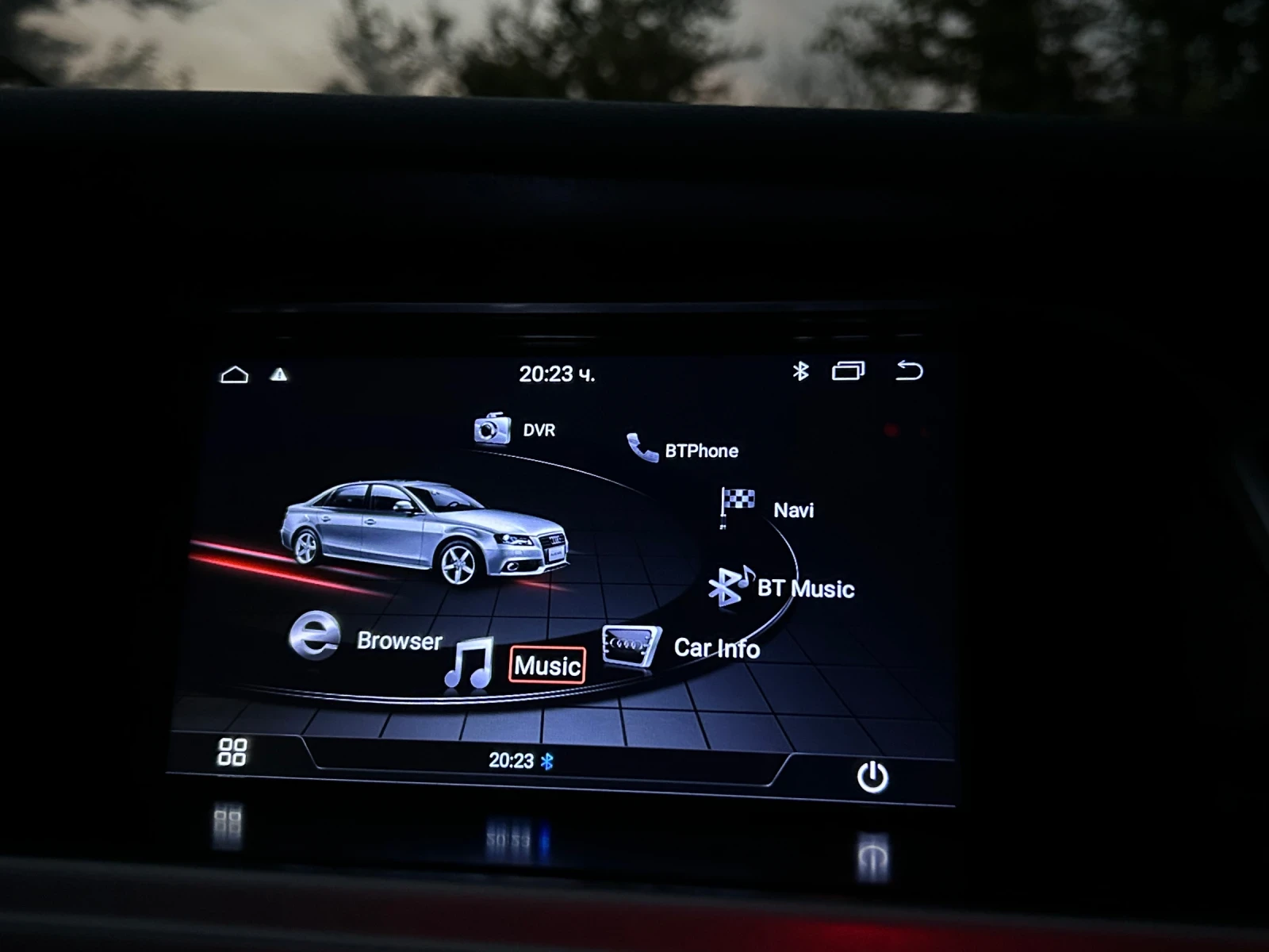 Audi A4 2.0TDi КОЖА NAVI DVD Carplay , снимка 13 - Автомобили и джипове - 55562610