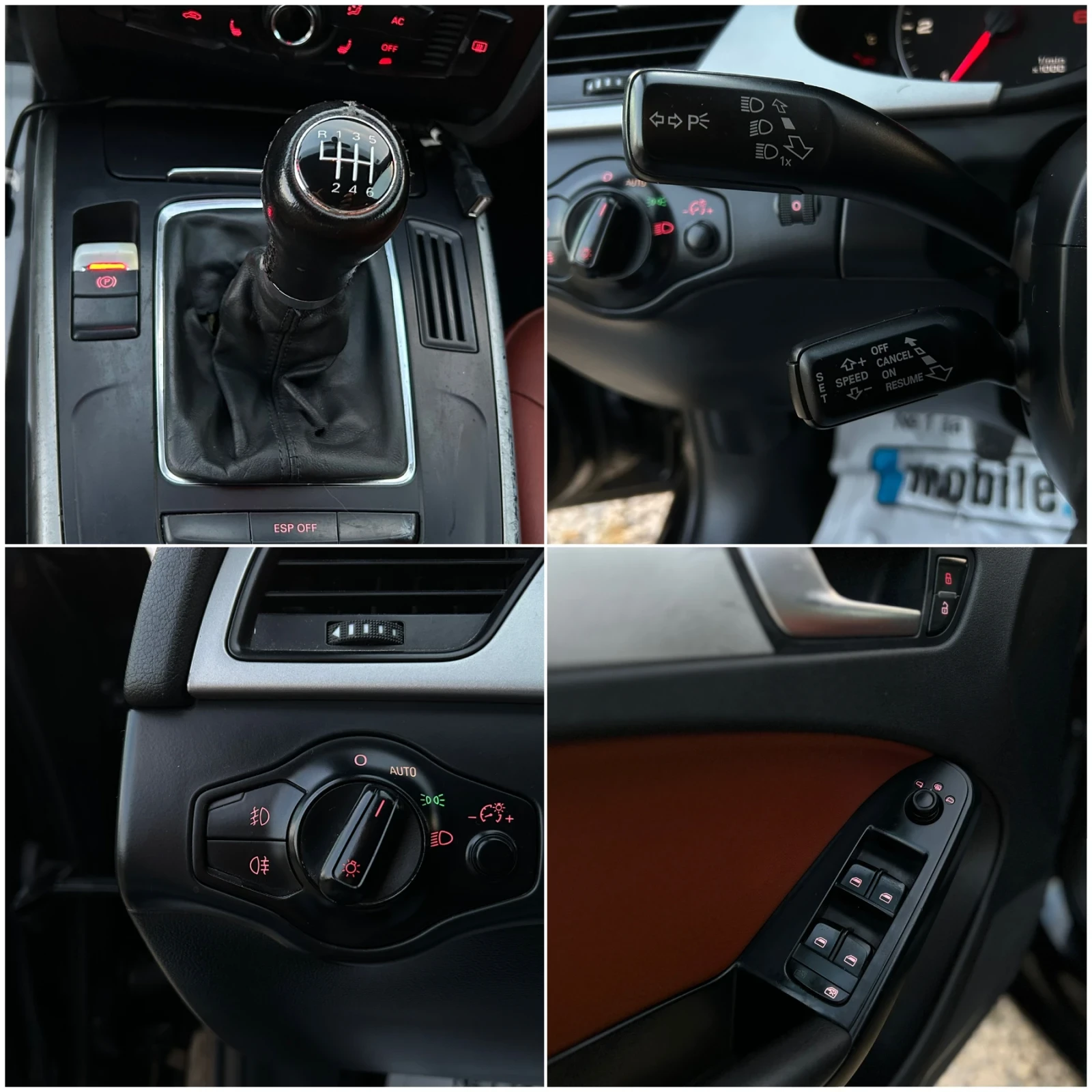 Audi A4 2.0TDi КОЖА NAVI DVD Carplay , снимка 15 - Автомобили и джипове - 55562610