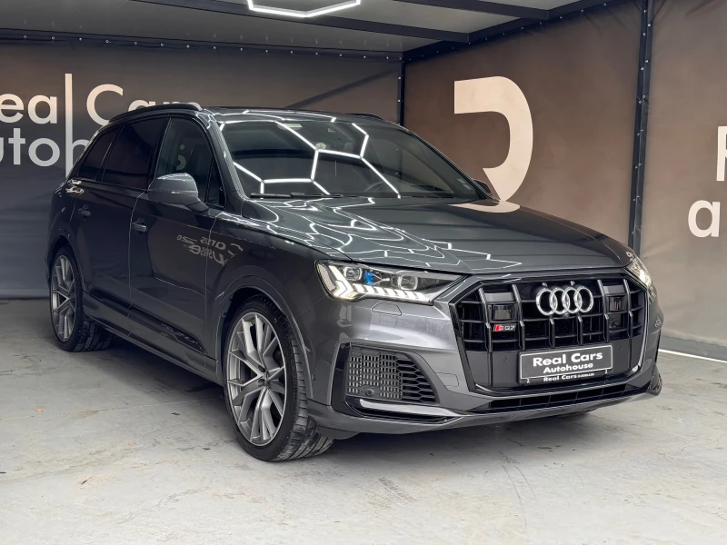 Audi SQ7 TDI* PANO* 7MЕСТЕН* LASER* HEADUP* SOFTCLOSE* BOSE, снимка 1 - Автомобили и джипове - 47205012