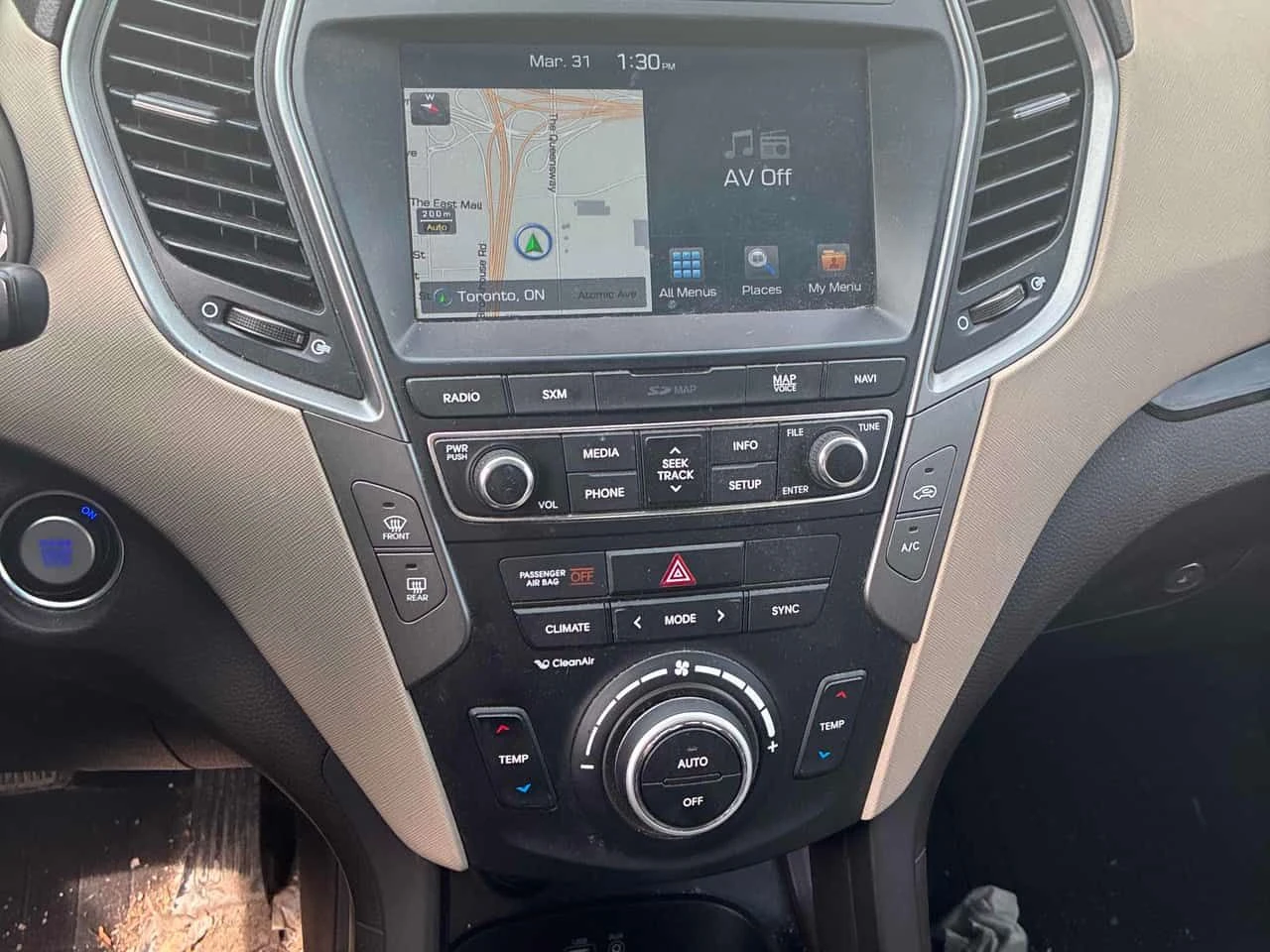 Hyundai Santa fe * Luxury * ПОДГРЕВ * ОТ ПРЕДСТАВИТЕЛСТВО, снимка 8 - Автомобили и джипове - 54110233