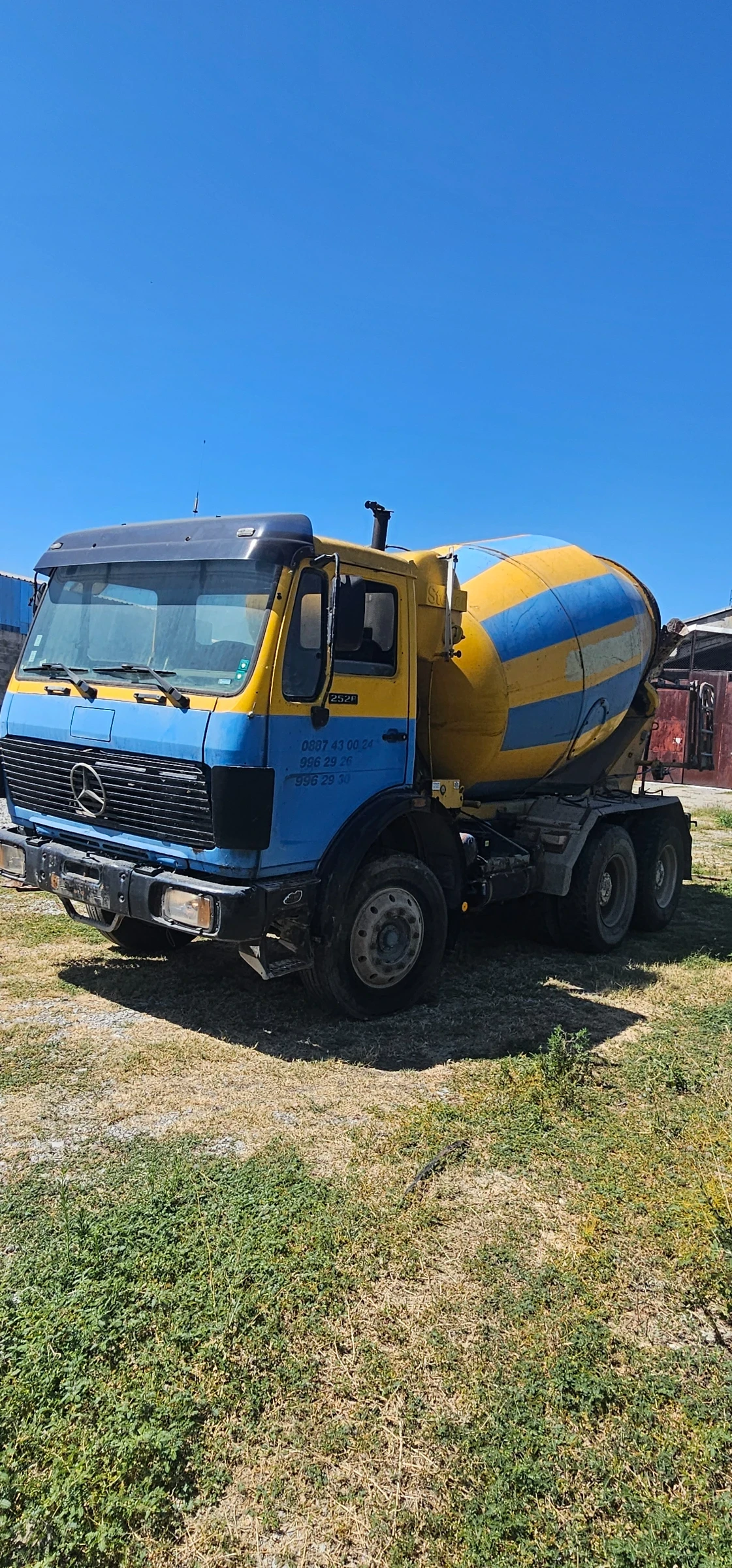 Mercedes-Benz 2528 V8, снимка 3 - Камиони - 55782429