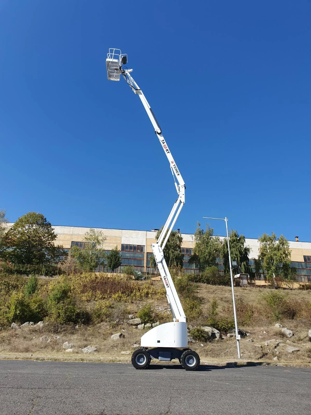 Автовишка Друга марка TEREX TA 60RT  4x4, снимка 6 - Индустриална техника - 53936476