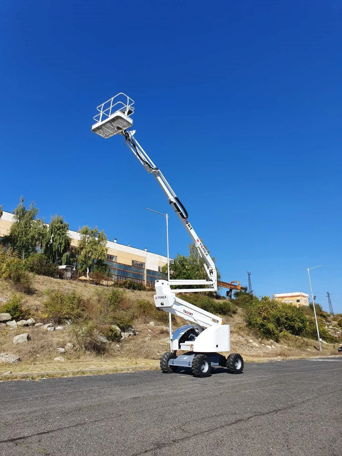 Автовишка Друга марка TEREX TA 60RT  4x4, снимка 4 - Индустриална техника - 53936476