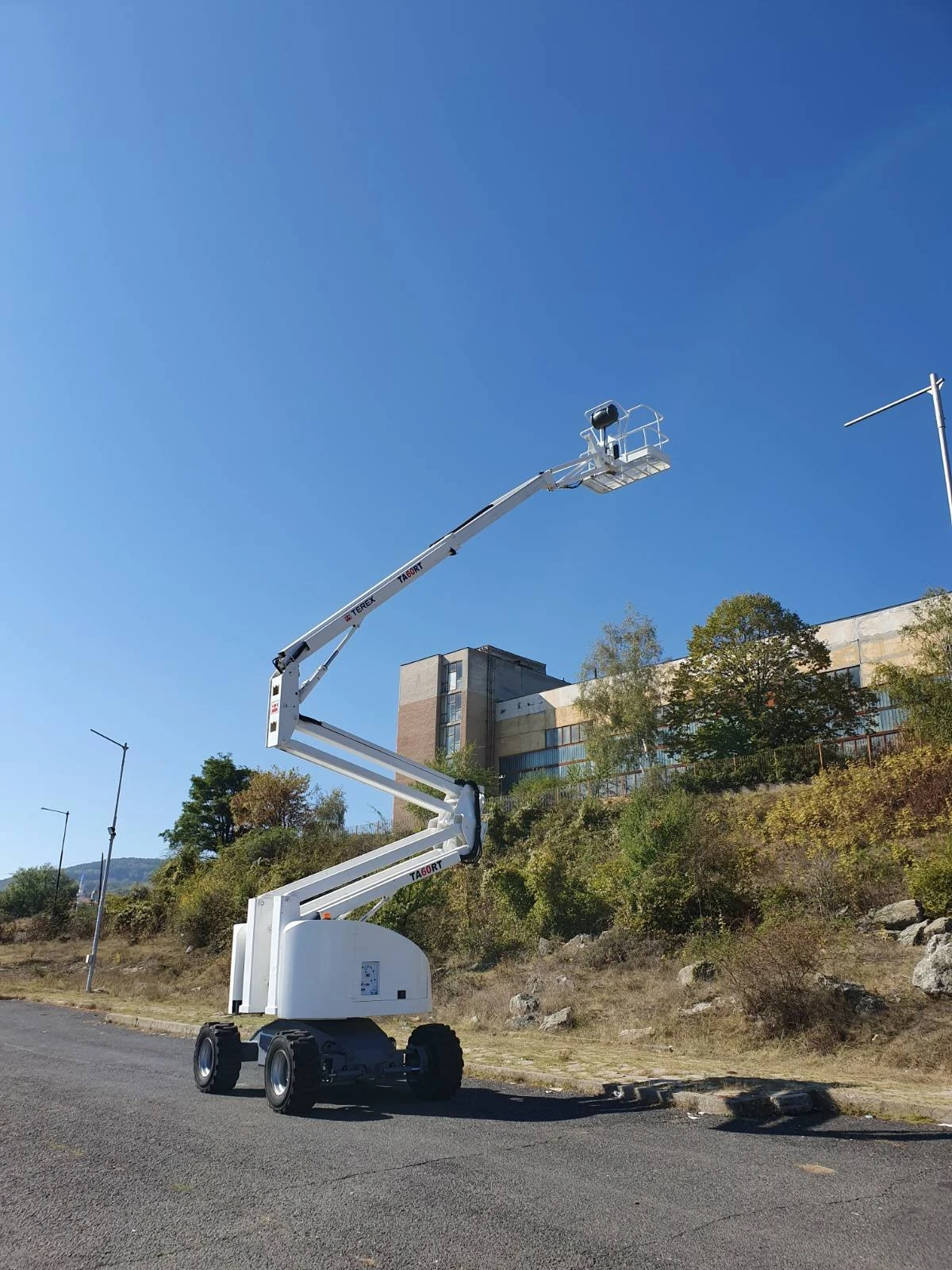 Автовишка Друга марка TEREX TA 60RT  4x4, снимка 9 - Индустриална техника - 53936476