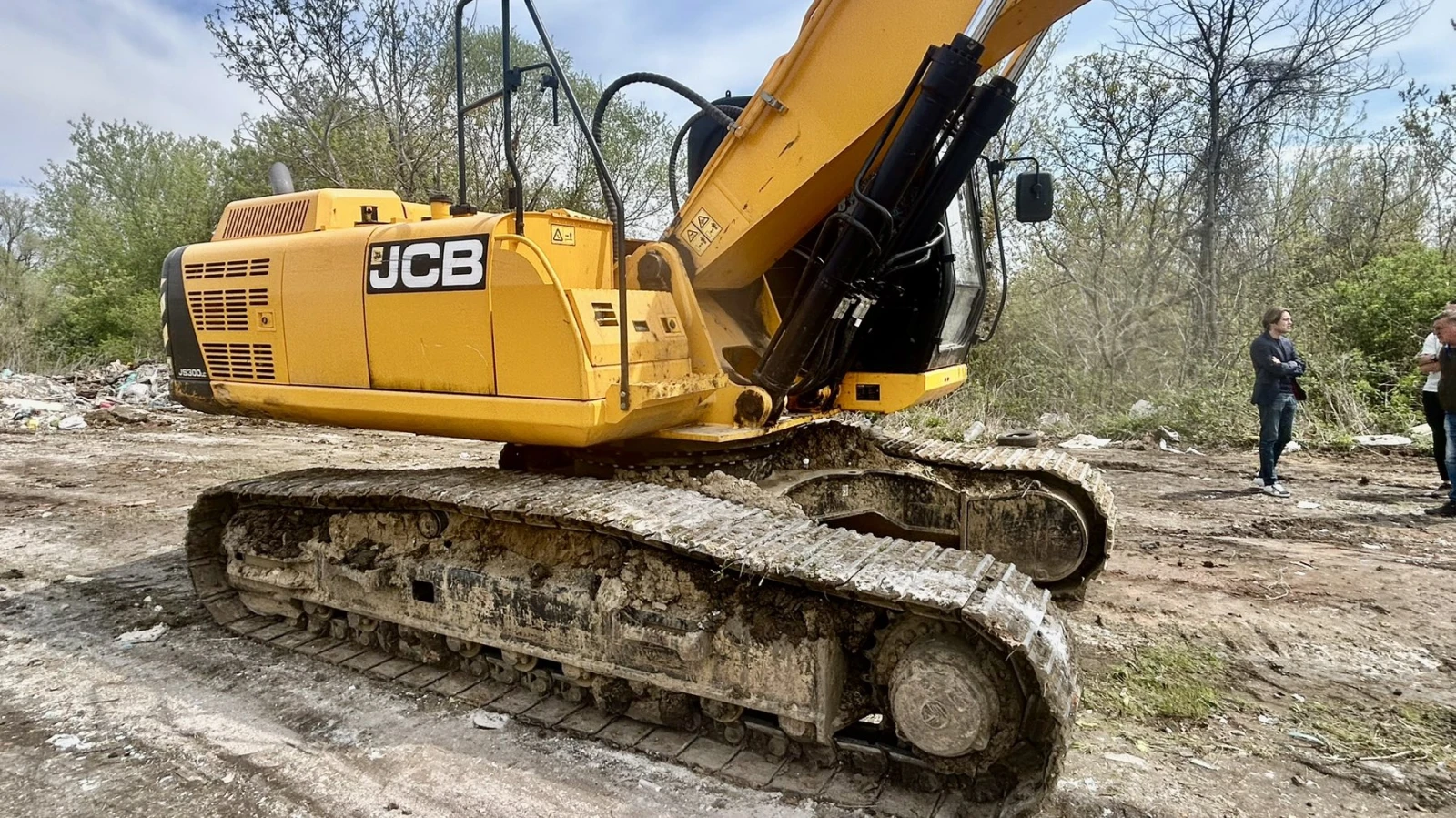 Багер JCB JC300LC, снимка 2 - Индустриална техника - 54255836