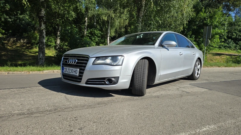 Audi A8 4.2TDI/Quattro/Bose/Navi/Led/Шибедах, снимка 2 - Автомобили и джипове - 51222982