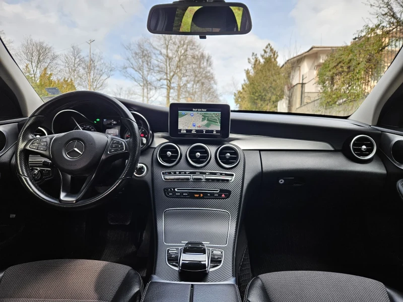 Mercedes-Benz C 180 d /AMG LINE/7G-TRONIC PLUS/DISTRONIC/CARBON/F1, снимка 10 - Автомобили и джипове - 53454910
