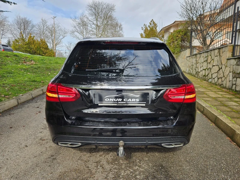 Mercedes-Benz C 180 d /AMG LINE/7G-TRONIC PLUS/DISTRONIC/CARBON/F1, снимка 5 - Автомобили и джипове - 53454910