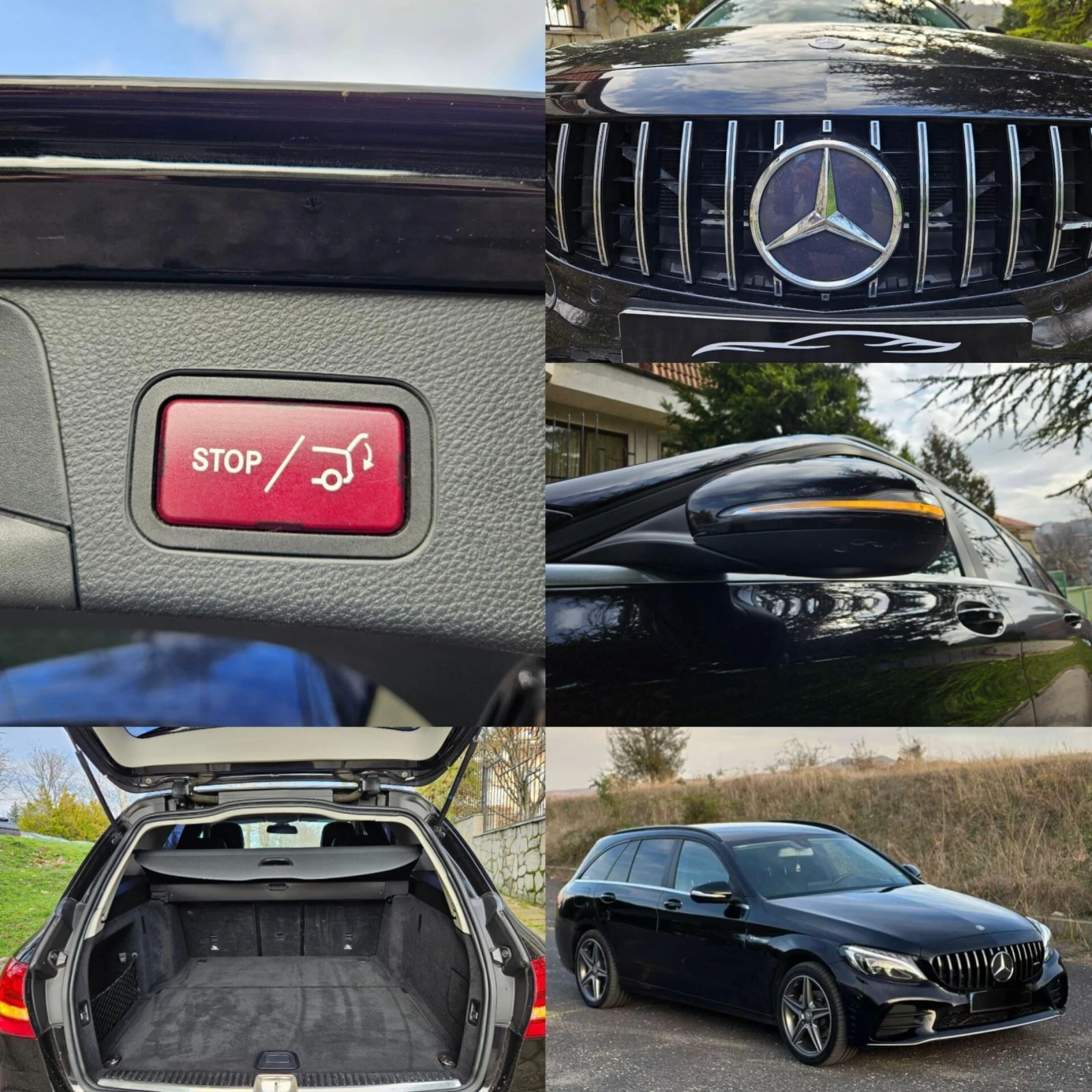 Mercedes-Benz C 180 d /AMG LINE/7G-TRONIC PLUS/DISTRONIC/CARBON/F1 | Mobile.bg � ����������� 17
