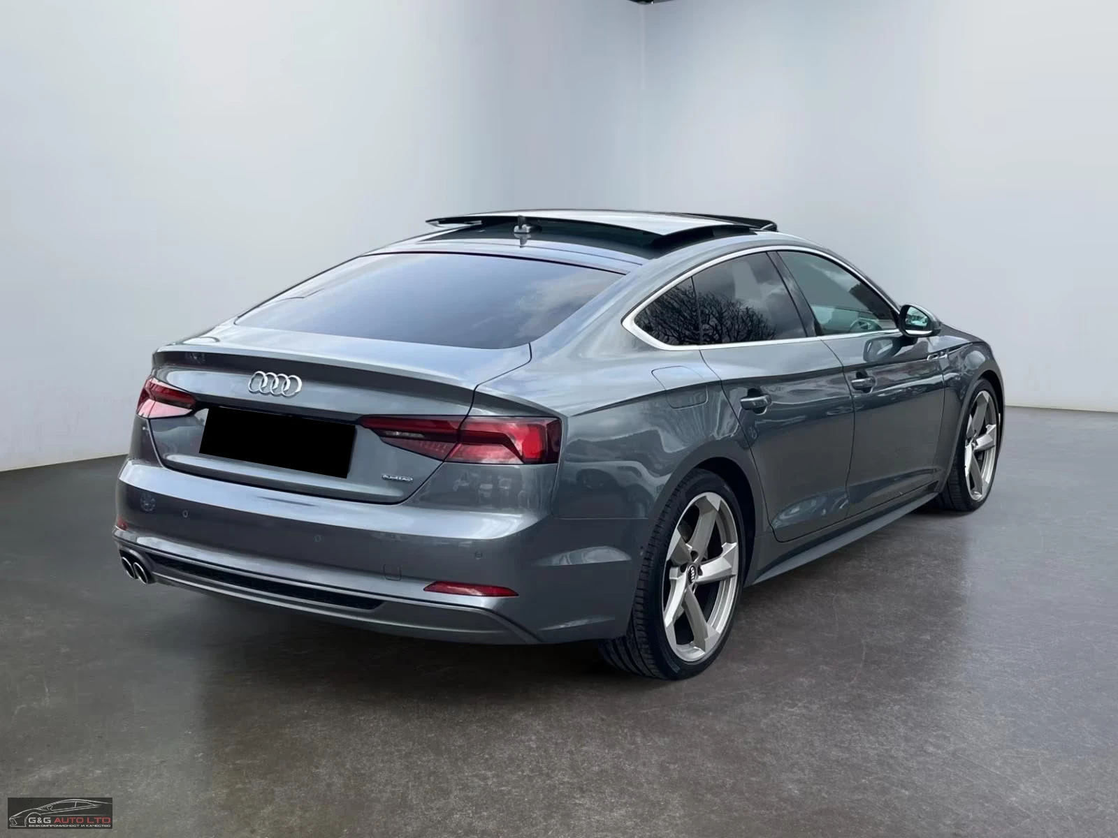 Audi A5 SPORTBACK/286HP/S-LINE/CAM/QUATTRO/HUD/ACC/147z, снимка 7 - Автомобили и джипове - 53811516