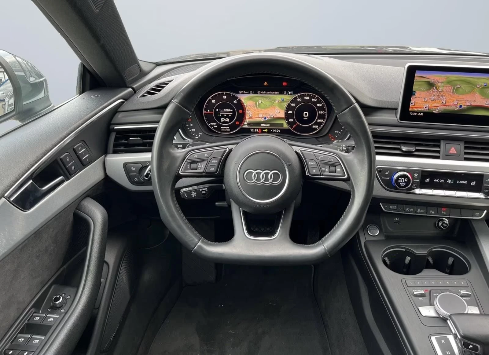 Audi A5 SPORTBACK/286HP/S-LINE/CAM/QUATTRO/HUD/ACC/147z, снимка 9 - Автомобили и джипове - 53811516