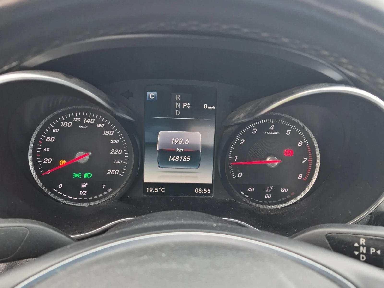 Mercedes-Benz C 300 АМГ ПАКЕТ/CARFAX/ПОДГРЕВ/ПАНОРАМА/2 КЛЮЧА, снимка 9 - Автомобили и джипове - 55799265