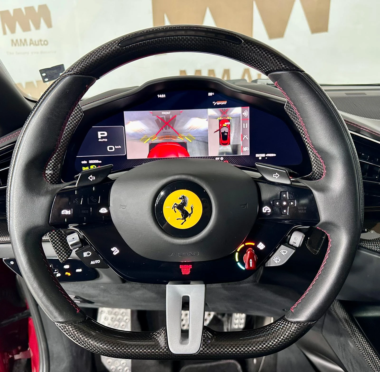Ferrari Purosangue V12* Carbon* Pano* Ventilation* Display, снимка 14 - Автомобили и джипове - 55952536
