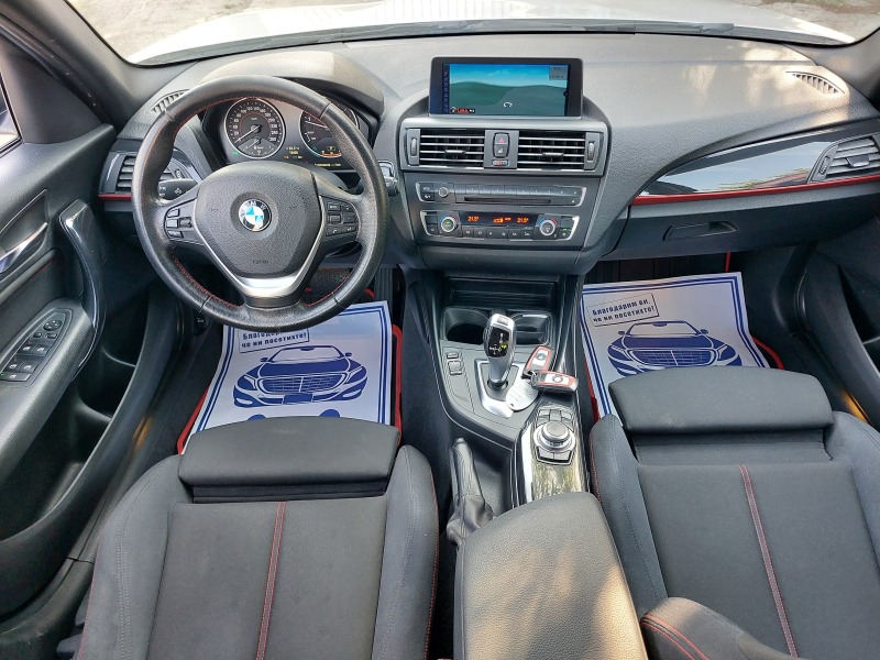 BMW 118 2.0D* AUTOMATIC* SPORT* 36м. х 524лв.* , снимка 9 - Автомобили и джипове - 46431717