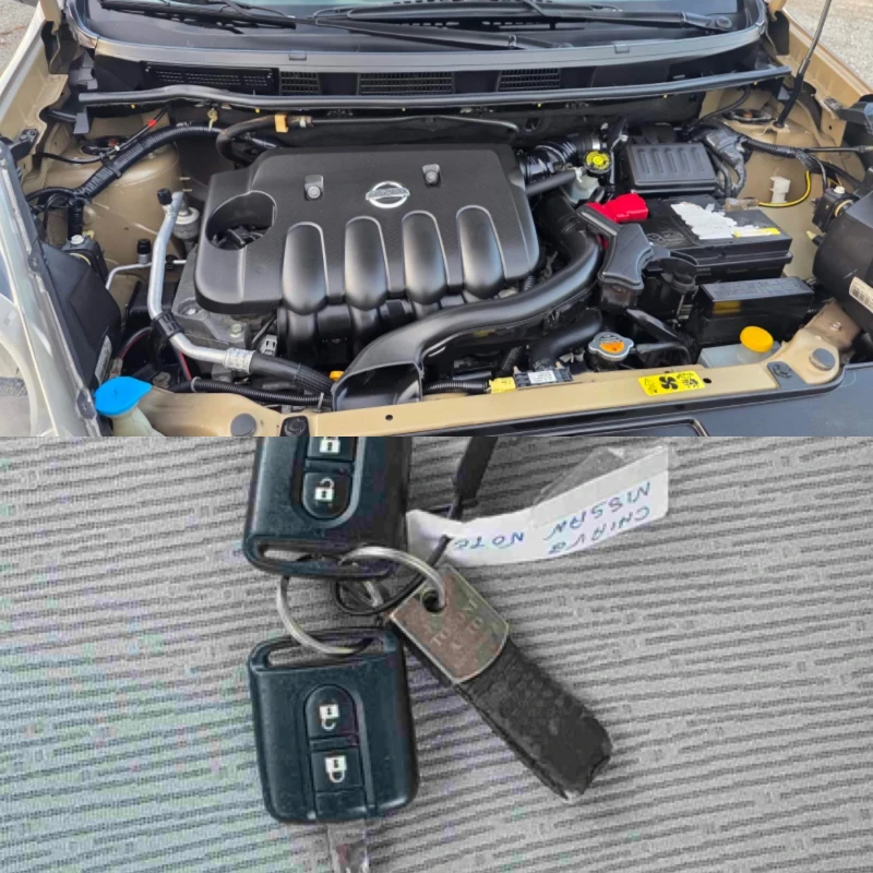 Nissan Note 1, 6cm3/110 kc-АВТОМАТИК, снимка 17 - Автомобили и джипове - 52248530