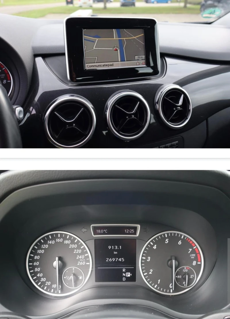 Mercedes-Benz B 180 Ambition avtomat , снимка 12 - Автомобили и джипове - 53494261