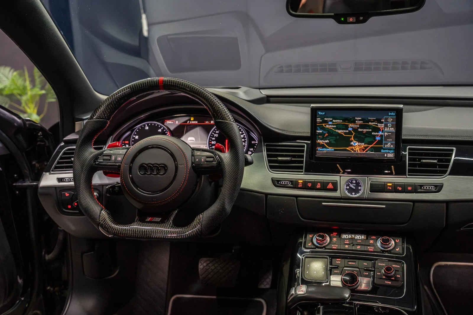 Audi A8 4.2 TDI / S8 OPTIC / CARBON / 3xTV / MAXTON /HUD / | Mobile.bg � ����������� 11