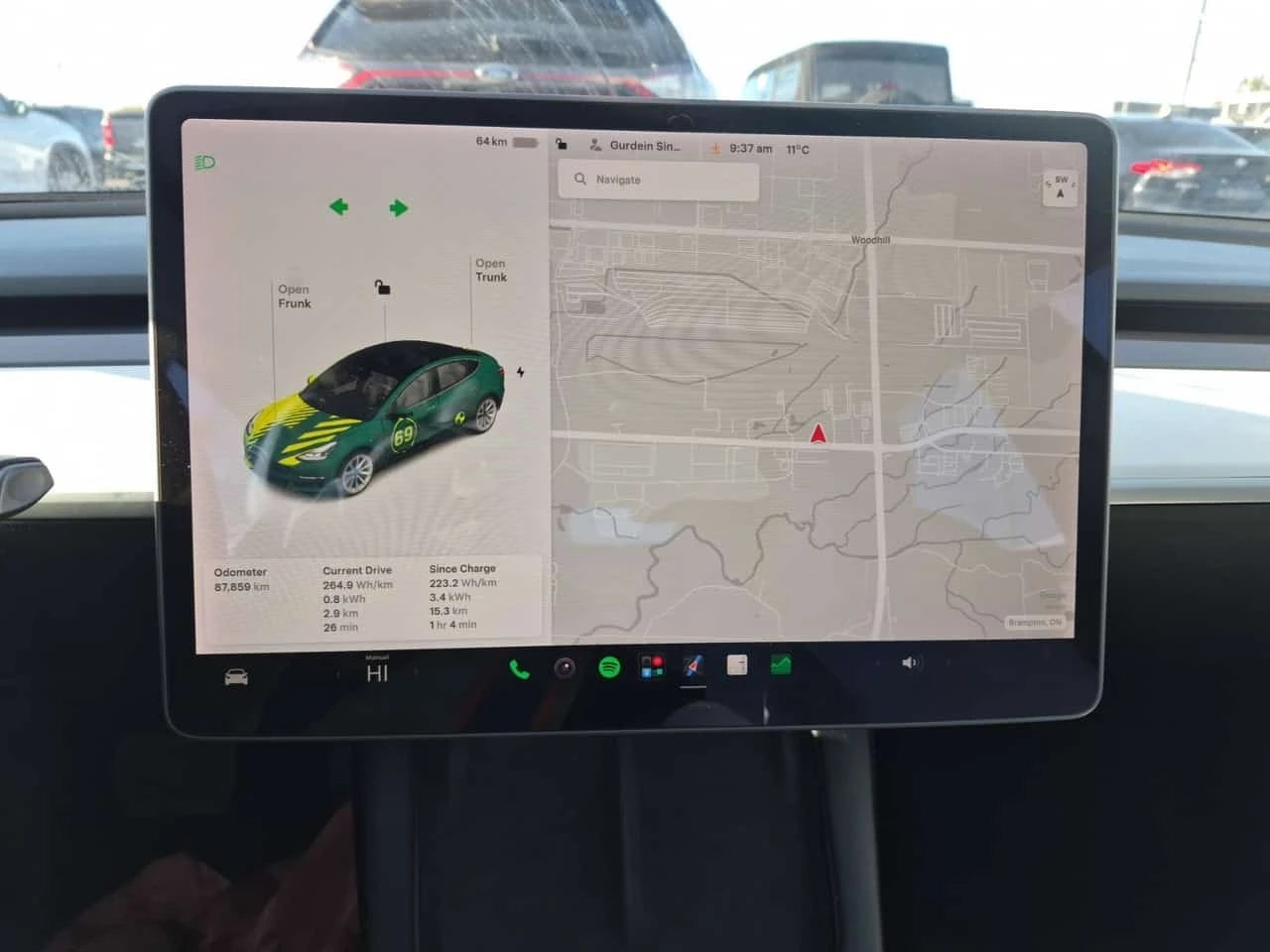 Tesla Model 3 * Awd Long Range * CARFAX * ����������� *  | Mobile.bg � ����������� 12