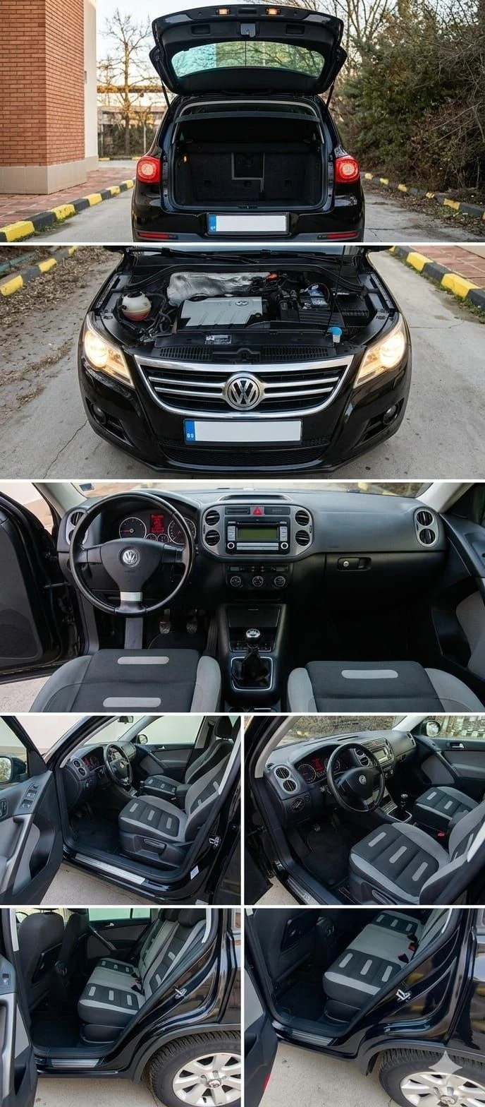 VW Tiguan 2.0TDI 140 к.с. 4х4, снимка 5 - Автомобили и джипове - 53657344