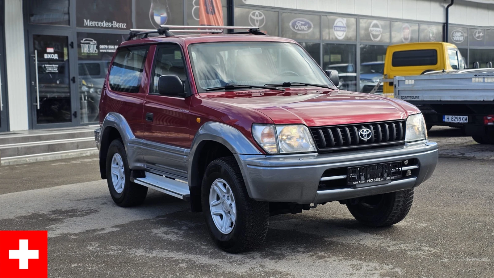 Toyota Land cruiser J90 3.0TD 4WD CH-ИСТОРИЯ-ТОП СЪСТ.-КЛИМАТИК-ЛИЗИНГ, снимка 1