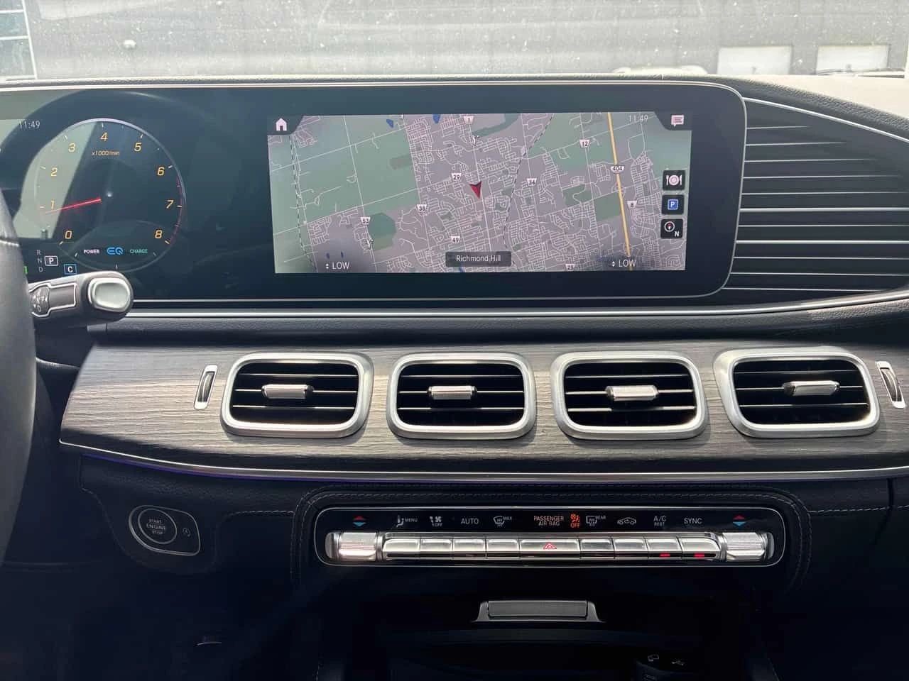 Mercedes-Benz GLE 450 BURMESTER/ДИСТРОНИК/ПАНОРАМА/360/HUD, снимка 9 - Автомобили и джипове - 54839310