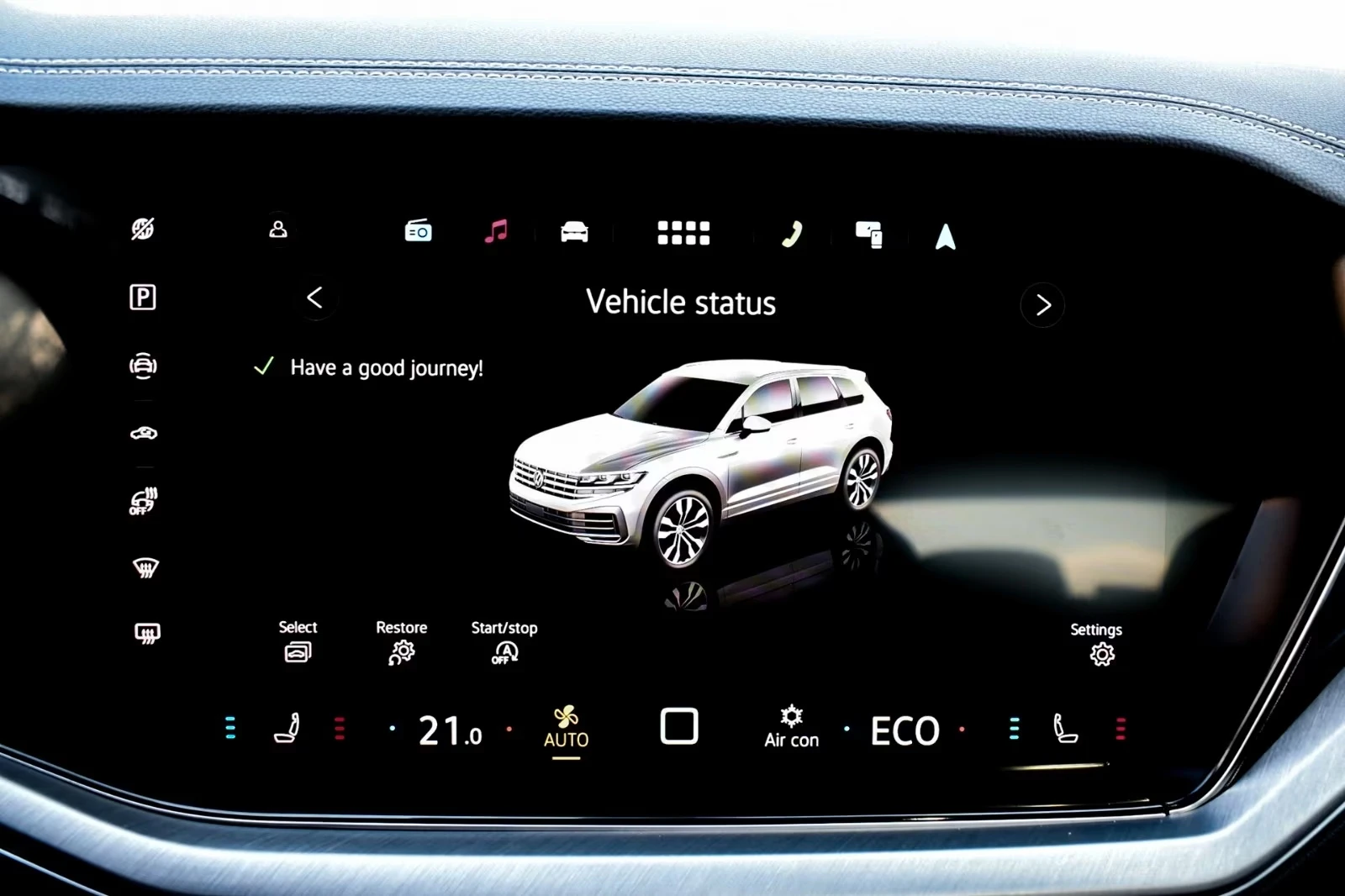 VW Touareg FINAL EDITION / R-LINE/ 4 MOTION/ HUD/ 360/ MATRIX, снимка 12 - Автомобили и джипове - 55223573