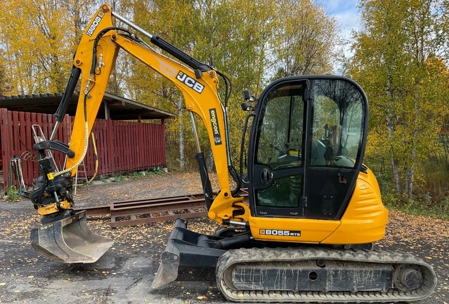Багер JCB 8055 RTS, снимка 4 - Индустриална техника - 56305148