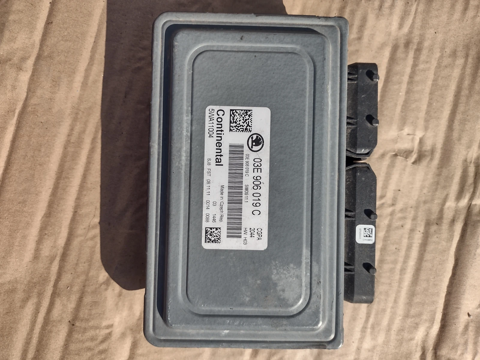 03E 906 019 C �������� �������� �� SKODA FABIA 1.2  Continental 5WA11004 | Mobile.bg � ����������� 1