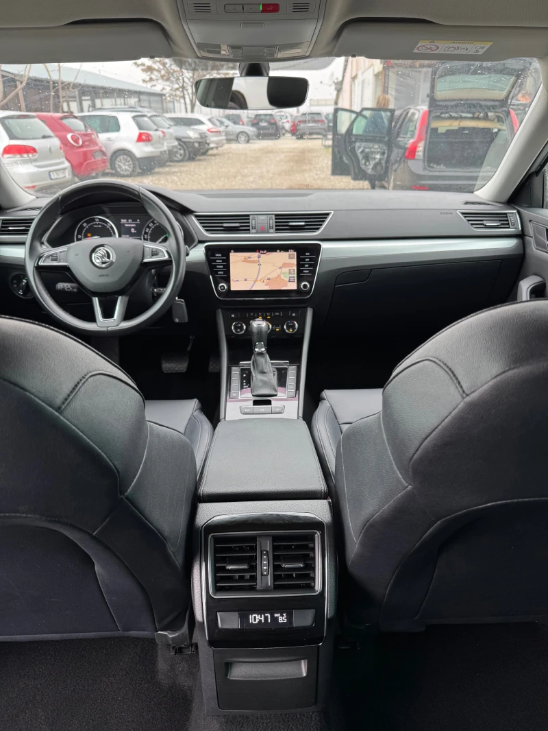 Skoda Superb 2.0TDI-NAVI-LED-XENON-DISKTRONIK-KOJA-PODGREV, снимка 13 - Автомобили и джипове - 49297618