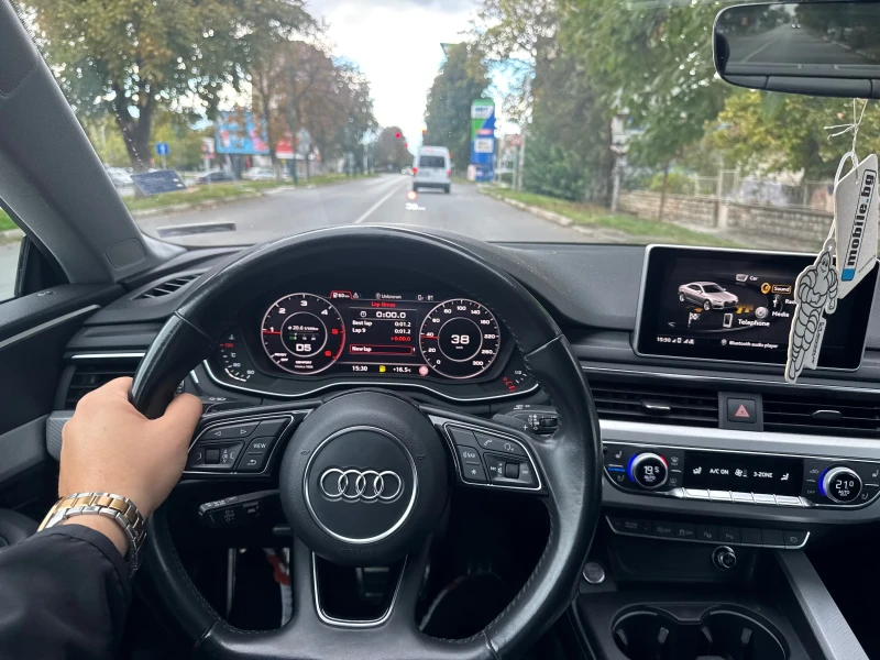 Audi A5 1of1/B&Q/FULL MAXX/Head-Up/Distronic-Plus/LIZING, снимка 8 - Автомобили и джипове - 52029661