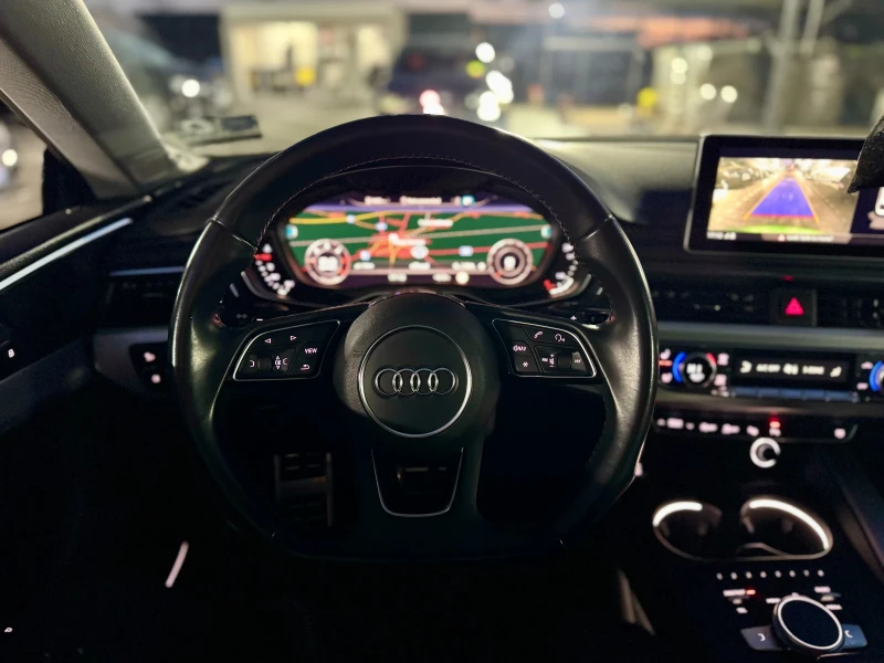 Audi A5 1of1/B&Q/FULL MAXX/Head-Up/Distronic-Plus/LIZING, снимка 13 - Автомобили и джипове - 52029661