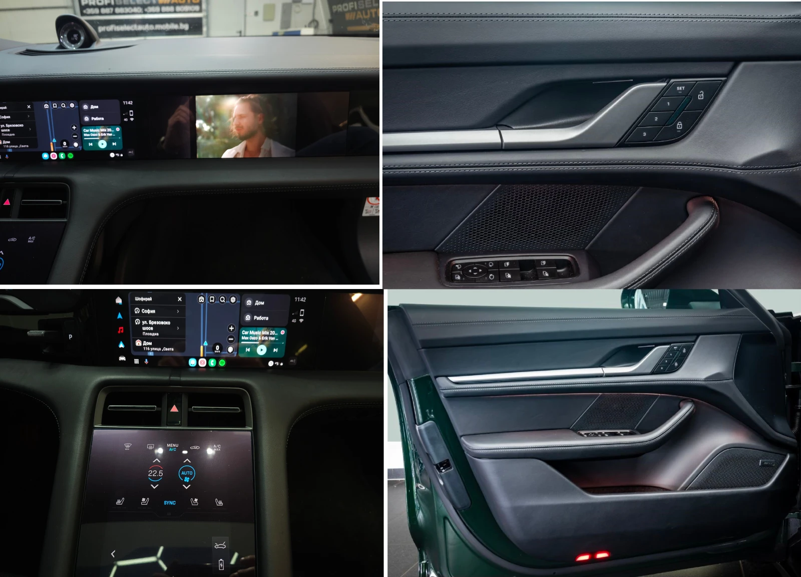 Porsche Taycan 4S Cross Turismo#2025 MODEL 105KW#GREEN MAT#LAUNCH | Mobile.bg   16