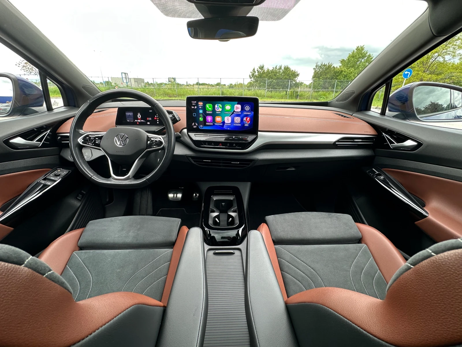 VW ID.4 PRO/MATRIX/PANO/HEAD UP/360CAM/Keyless/МАСАЖ, снимка 12 - Автомобили и джипове - 54379590