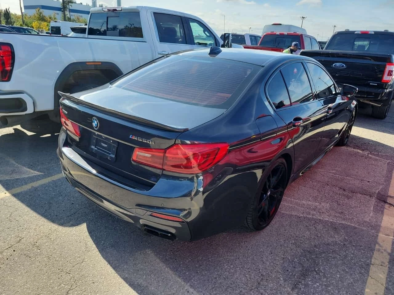 BMW 550 M550i Xdrive/ХЕДЪП/ПОДГРЕВ/ОБДУХ/, снимка 2 - Автомобили и джипове - 56262020