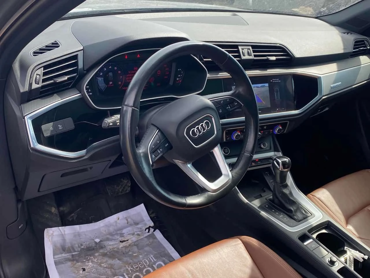 Audi Q3 /ГУМИ С ДЖАНТИ / КЛИП НА МОТОРА , снимка 10 - Автомобили и джипове - 54169185