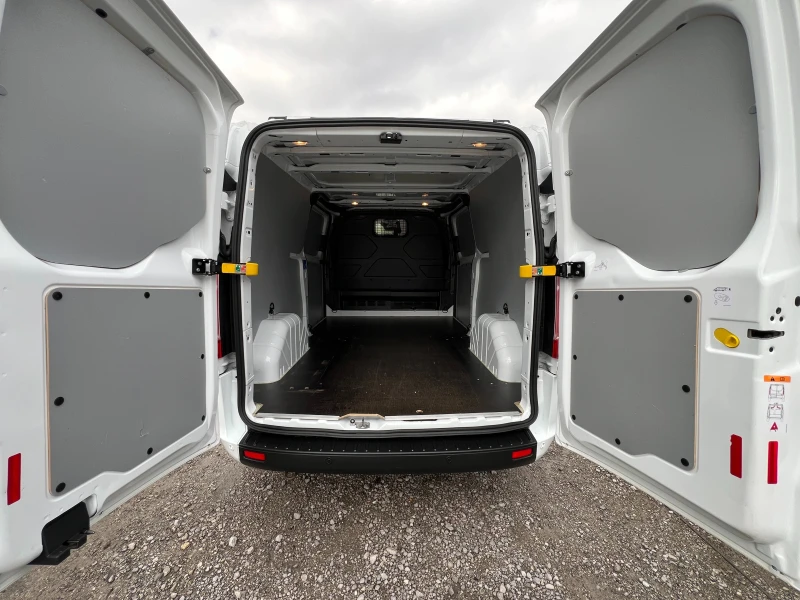 Ford Transit Custom 2.0TDCi ДЪЛГА БАЗА/ДВЕ СТРAНИЧНИ ВРАТИ/НАВИ/LED/, снимка 9 - Бусове и автобуси - 52083352