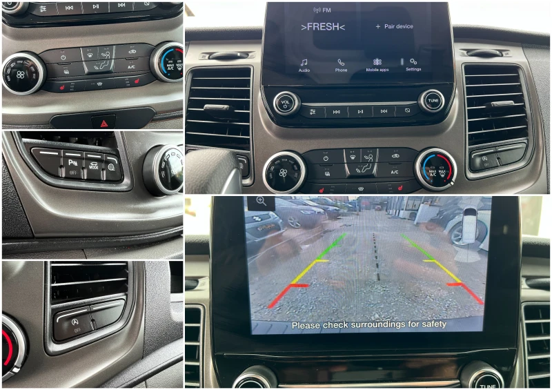 Ford Transit Custom 2.0TDCi ДЪЛГА БАЗА/ДВЕ СТРAНИЧНИ ВРАТИ/НАВИ/LED/, снимка 15 - Бусове и автобуси - 52083352