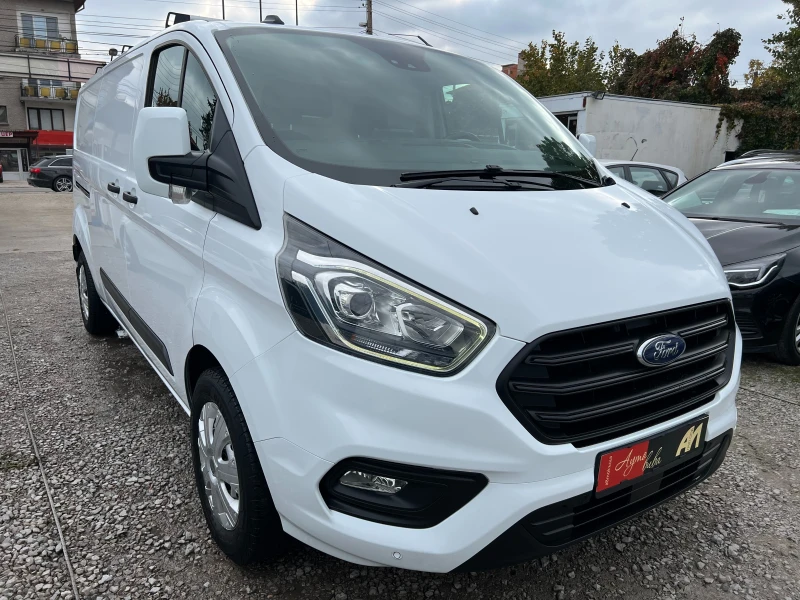 Ford Transit Custom 2.0TDCi ДЪЛГА БАЗА/ДВЕ СТРAНИЧНИ ВРАТИ/НАВИ/LED/, снимка 6 - Бусове и автобуси - 52083352