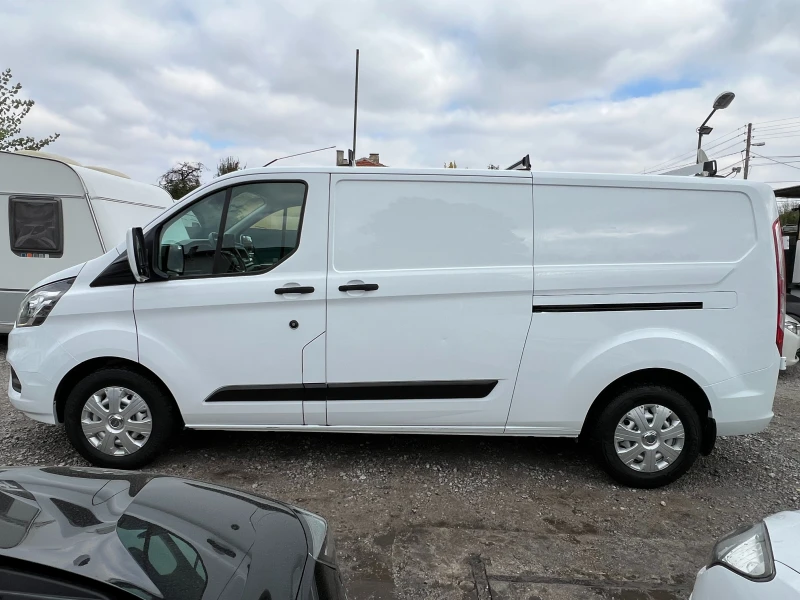 Ford Transit Custom 2.0TDCi ДЪЛГА БАЗА/ДВЕ СТРAНИЧНИ ВРАТИ/НАВИ/LED/, снимка 2 - Бусове и автобуси - 52083352