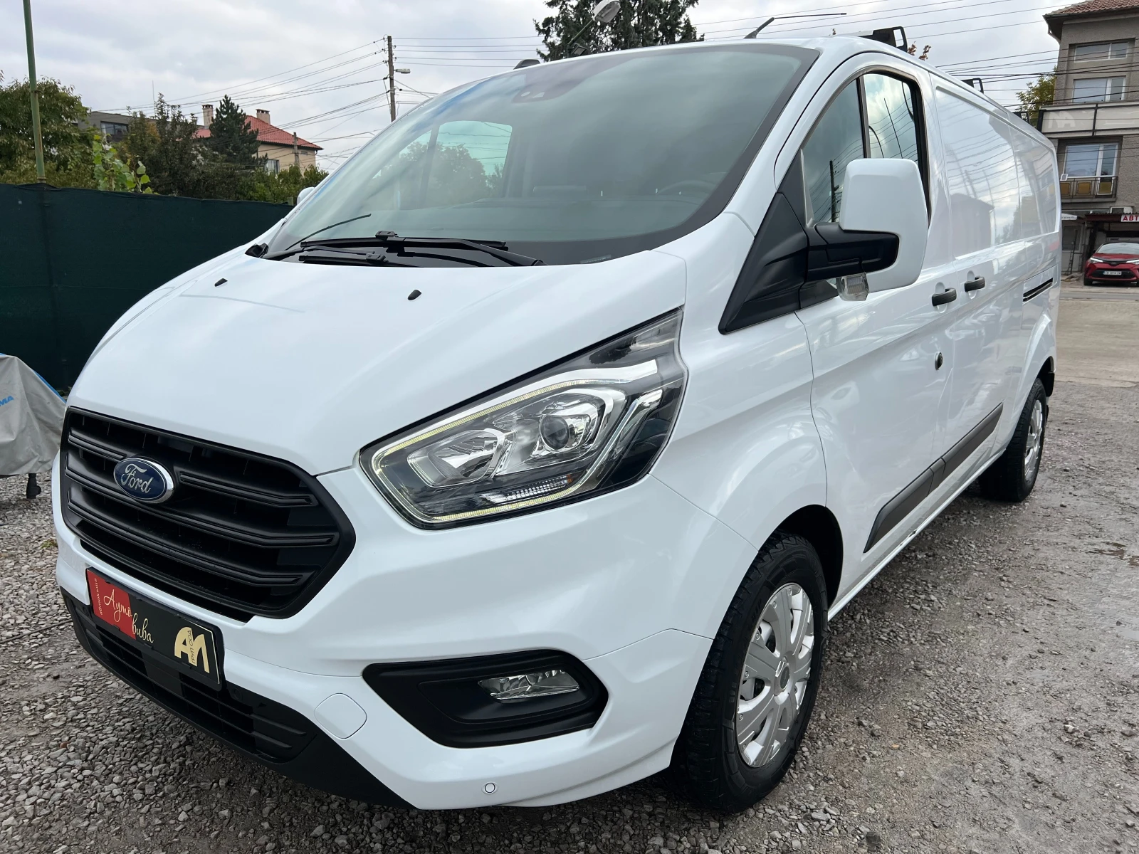Ford Transit Custom 2.0TDCi ДЪЛГА БАЗА/ДВЕ СТРAНИЧНИ ВРАТИ/НАВИ/LED/, снимка 1