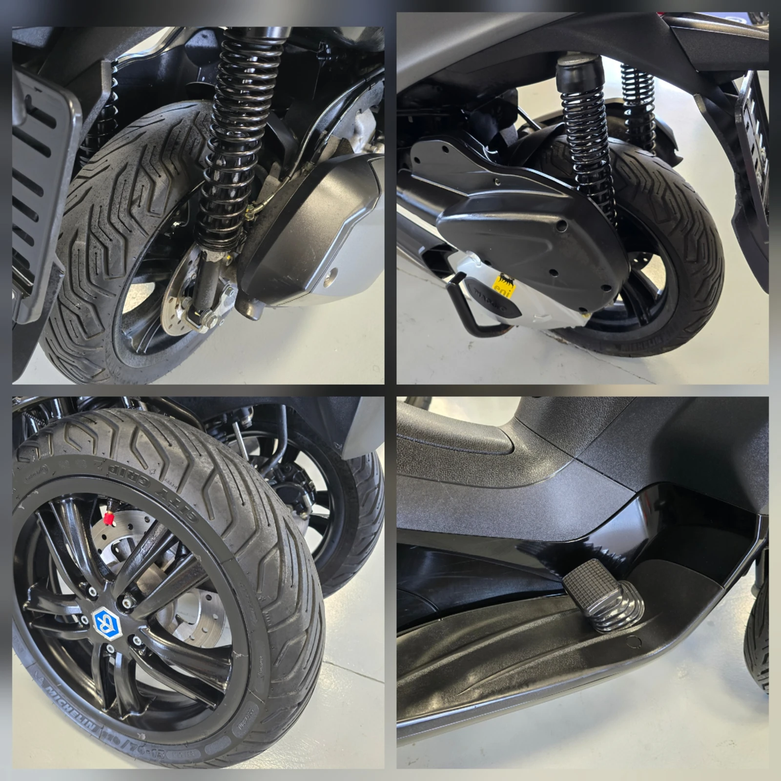 Piaggio Mp3 300ie, ABS, LT, 2016г., снимка 12 - Мотоциклети и мототехника - 55199404