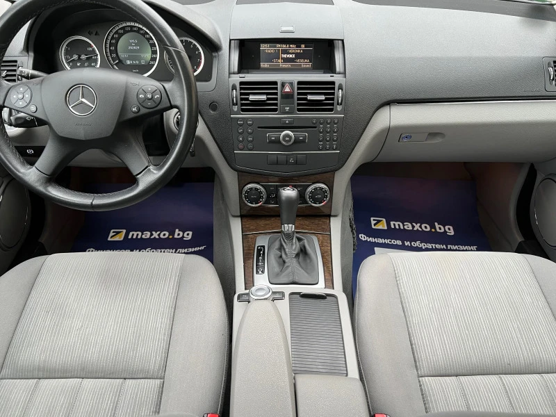 Mercedes-Benz C 180 ГАЗОВ ИНЖ* AUTOMATIC* EURO 5, снимка 11 - Автомобили и джипове - 42933487