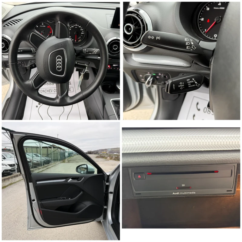 Audi A3 1.6-TDI-NEW-6-speed-EURO-5B-TOP-KLIMATRONIK, снимка 15 - Автомобили и джипове - 52708196