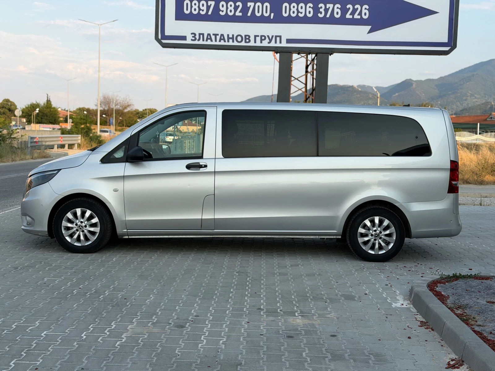 Mercedes-Benz Vito Tourer 2.2 114CDI 136кс. 2018г. Long, снимка 7 - Бусове и автобуси - 55598755