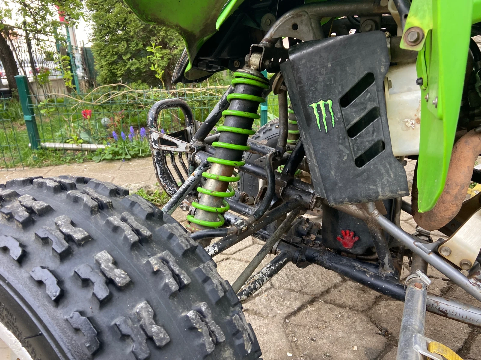 Kawasaki Kfx 400 - изображение 8