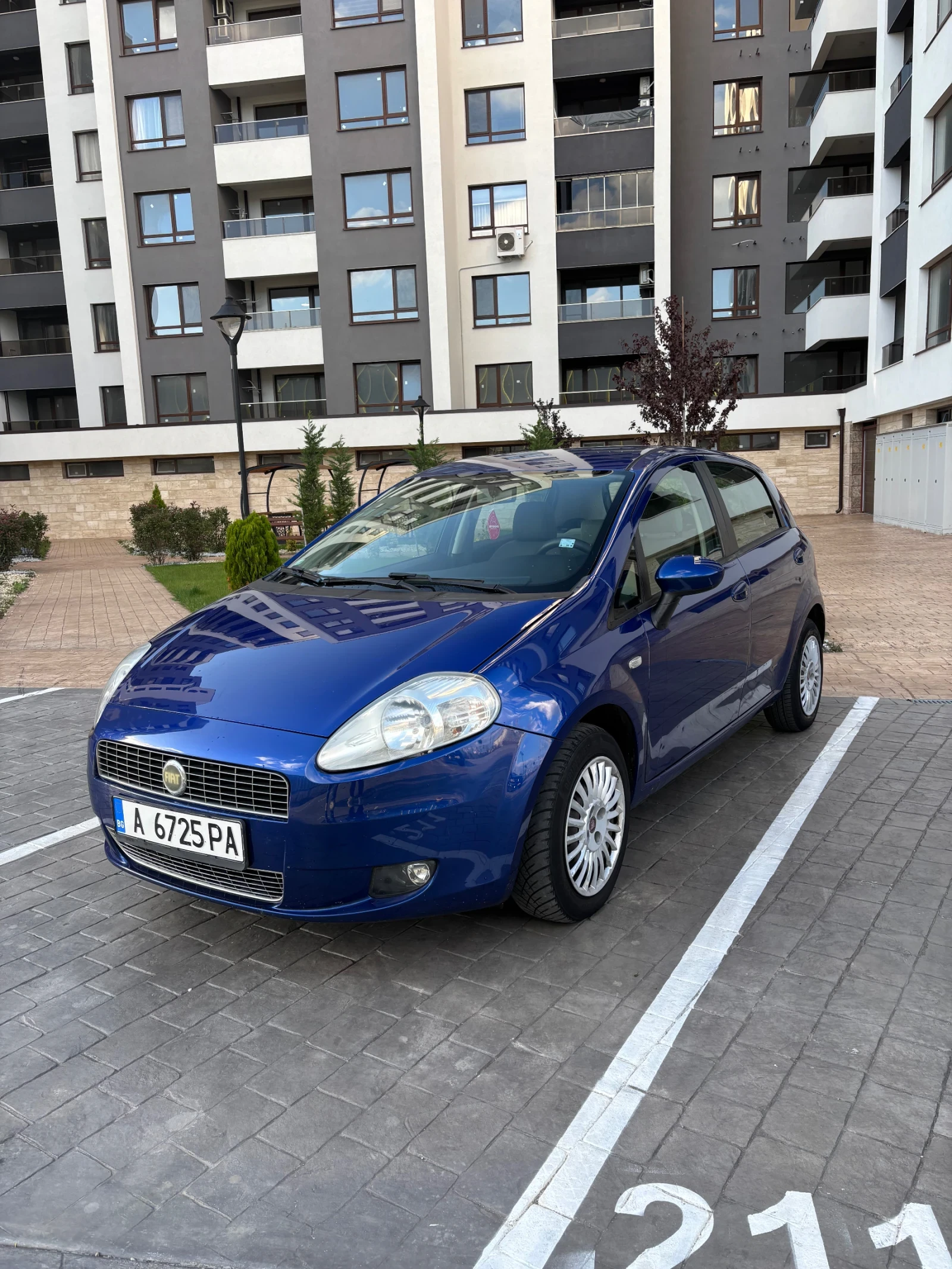 Fiat Punto Газ/бензин/обслужена