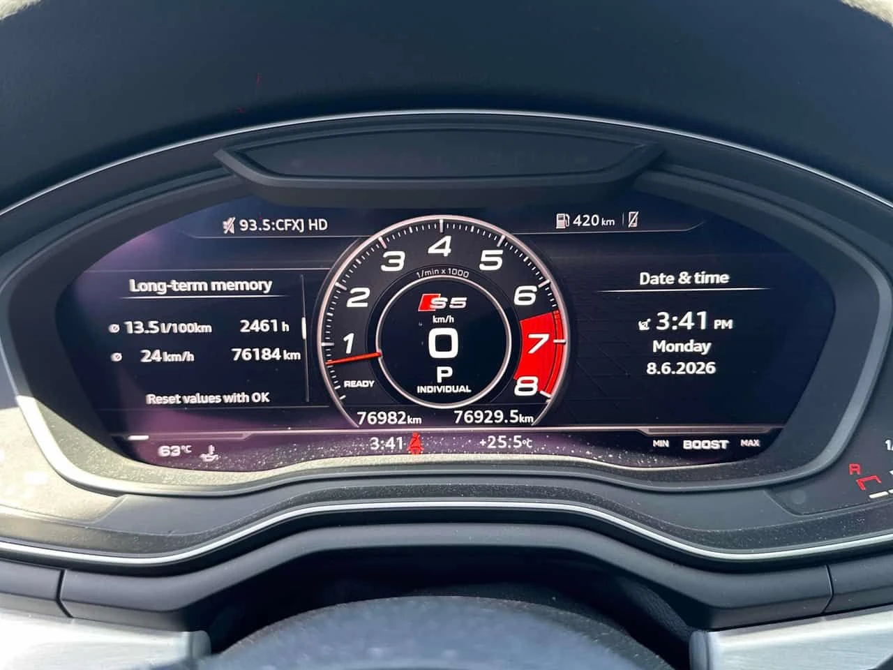 Audi S5 Technik/B&O/DIAMOND/ПАНОРАМА/ДИСТРОНИК/360, снимка 10 - Автомобили и джипове - 54839473