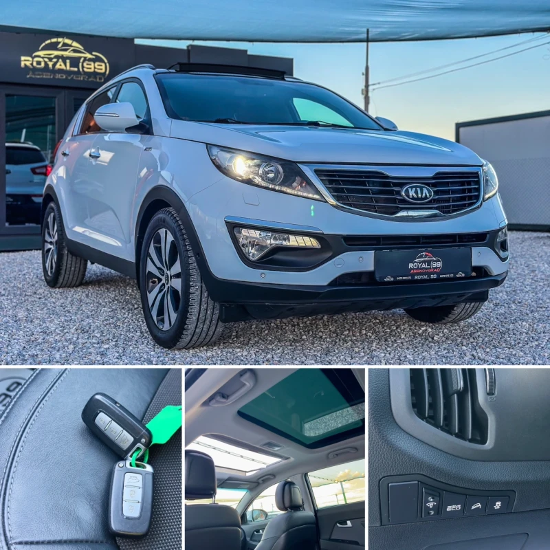 Kia Sportage 2.0 CRDI 184 КС::4Х4::PANORAMA::АВТОМАТ::КАМЕРА::, снимка 12 - Автомобили и джипове - 52678145