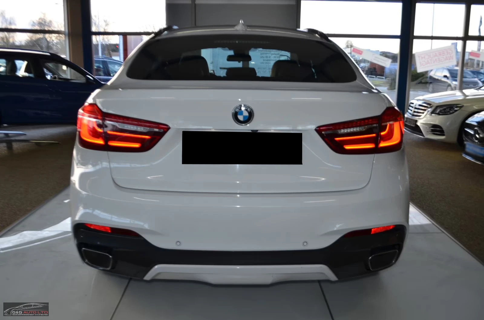 BMW X6 xDRIVE/313HP/40d/M-PACK/HUD/CAM/NAVI/LED/305z, снимка 6 - Автомобили и джипове - 54219714